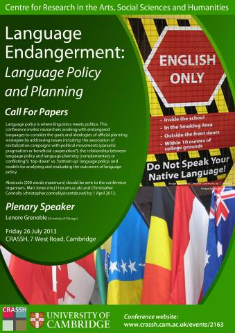 3rd conference on Endangered Languages