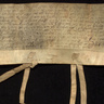 Photo of medieval Norwegian charter from the corpus Tamsin works on: image credit Ola Søndenå of Universitetsbiblioteket i Bergen 