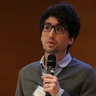 Photo of Jonathan R Goodman presenting at the Language Sciences Symposium November 2019