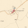Map showing Sunnyside, Parish of New Cumnock, East Ayrshire, 1845, NS 56185 11252