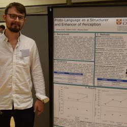 Annual Symposium 2021 James Scott with his poster