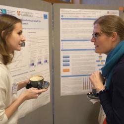 Delegates during the coffee break Language Sciences Symposium 2022