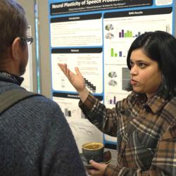 Annual Symposium 2022 conversations with Dr Kshipra Gurunandan's poster