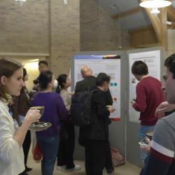 photo of delegates during coffee break Annual Symposium 2022