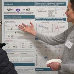 Photo of Dr Lucy McGregor and Dr Nick Saville Language Sciences Symposium 2022
