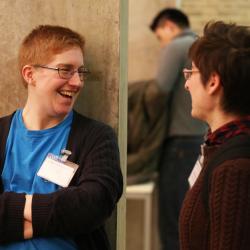 Networking at Language Sciences Annual Symposium 2019