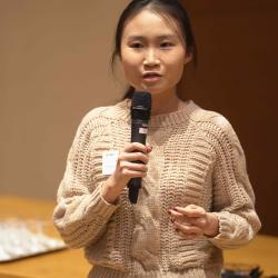 Annual Symposium 2022 poster slam presentation by Yuyan Xue