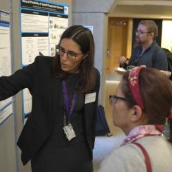 Annual Symposium 2022 Lina Vassiliu presenting her poster