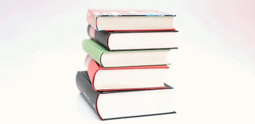 stack of books