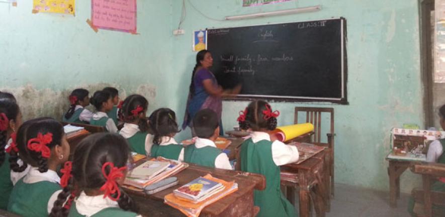 Classroom in India