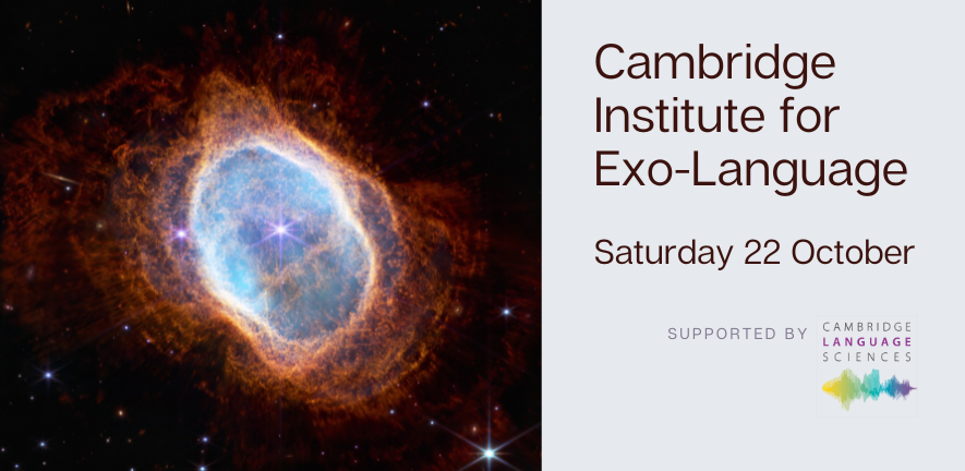 Eight burst nebula Cambridge Insitute for Eco-Language meeting Saturday 22 October 2022