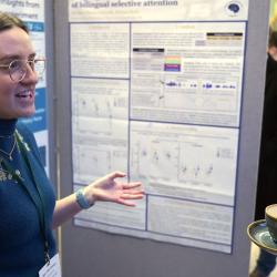 Annual Symposium 2023 - Chloe Patman presenting her research poster