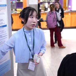Annual Symposium 2023 - Shanshan Hu presenting her research poster
