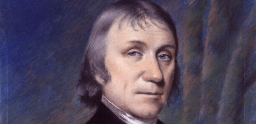 painting of Joseph Priestley: theologian, scientist, clergyman and stammerer, about 1797 from National Portrait Gallery, London