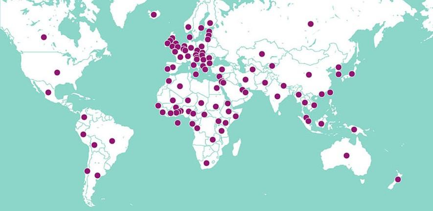 Image of Cambridge University Global Impact Map